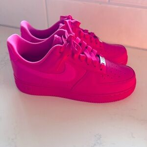Nike Air Force 1 Pink on Pink.